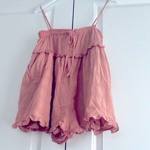 By Together mini romper with pockets